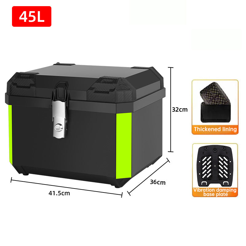 45L/55L Motorcycle Top Case, Quick Release Trunk for BMW R1200GS/R1250GS Honda Kawasaki Suzuki