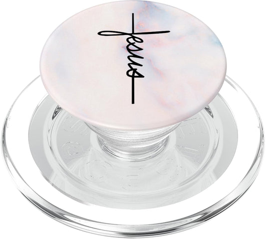 Jesus Cross Phone Grip Christian PopSockets MagSafe PopGrip for iPhone