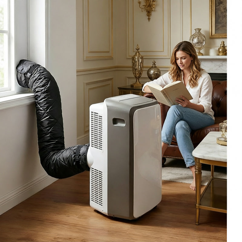 AC Hose Cover with Adjustable Buckle Straps, Thermal Insulation for Portable Air Conditioner