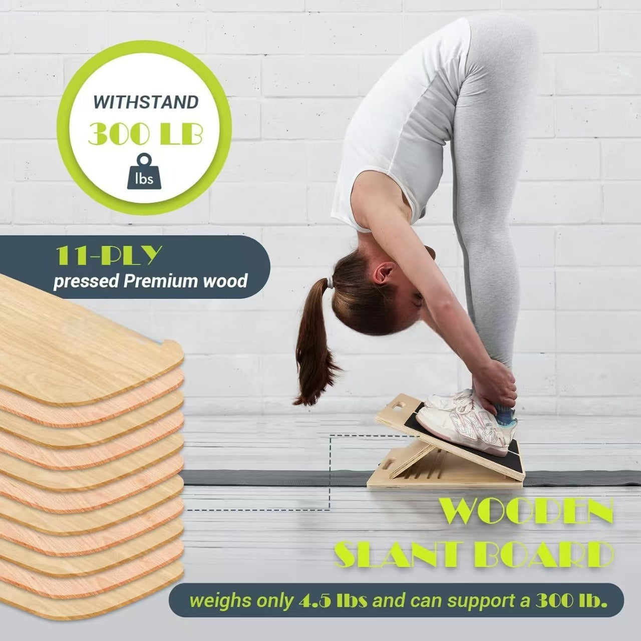 Portable Calf Stretcher Incline Step