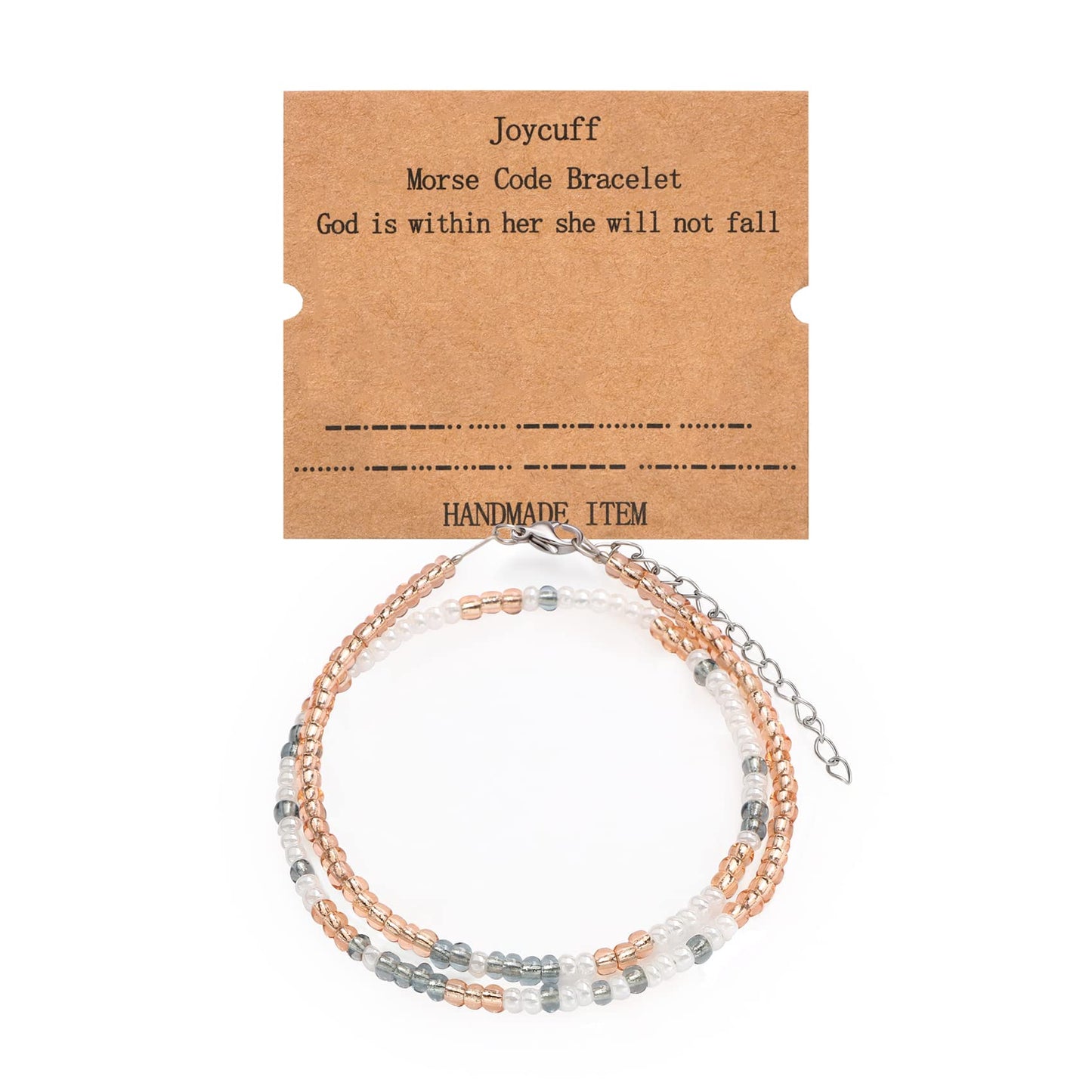 JoycuFF Religious Gifts for Women Christian Faith Bracelets for Her Mom Friends