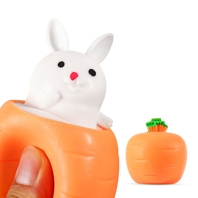 Cute Carrot Rabbit Fidget Toy