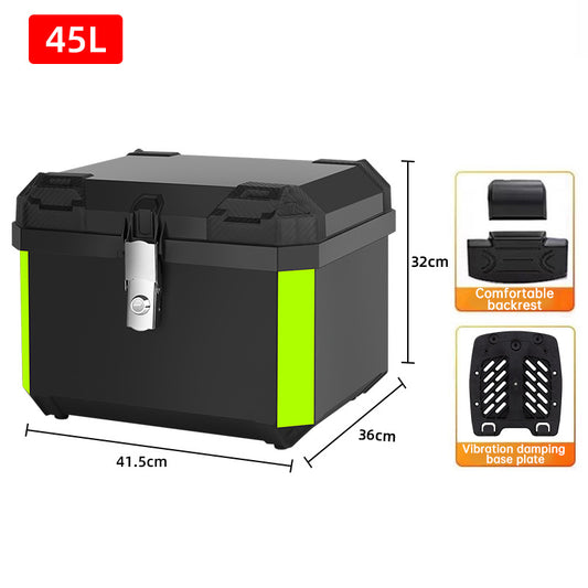 45L/55L Motorcycle Top Case, Quick Release Trunk for BMW R1200GS/R1250GS Honda Kawasaki Suzuki