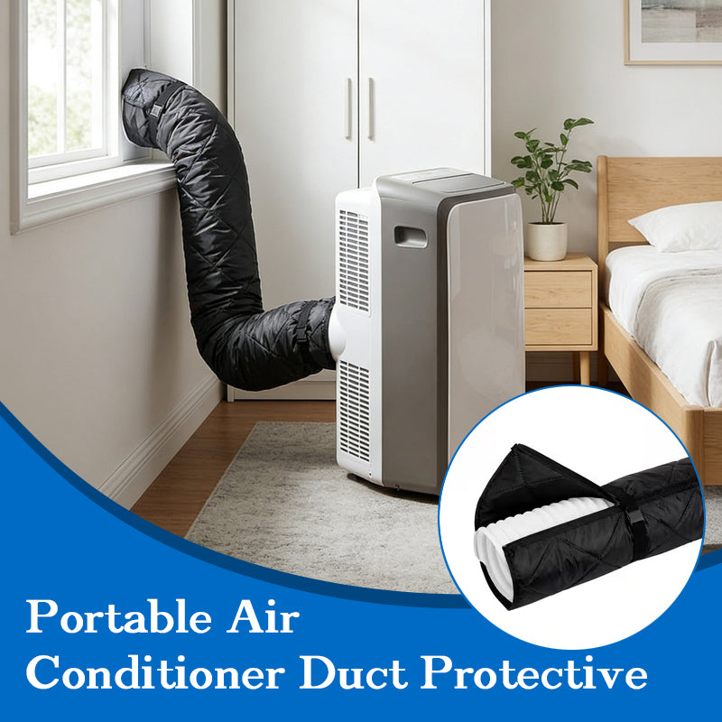 AC Hose Cover with Adjustable Buckle Straps, Thermal Insulation for Portable Air Conditioner