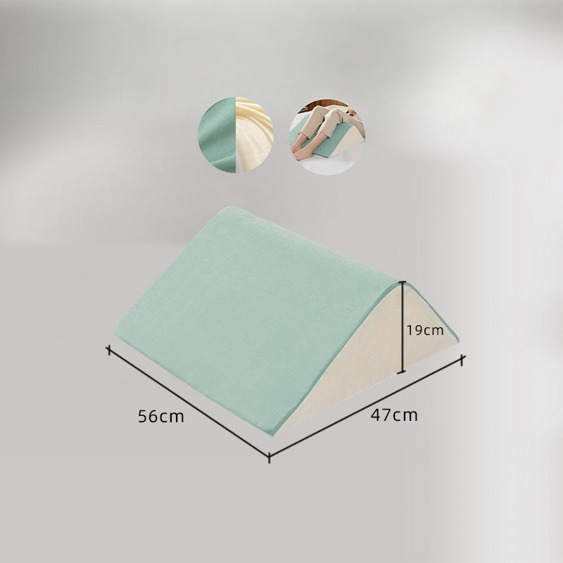 Foam Wedge Pillow Set - Leg Elevation & Back Support for Sleeping, Bedridden Care & Pregnancy