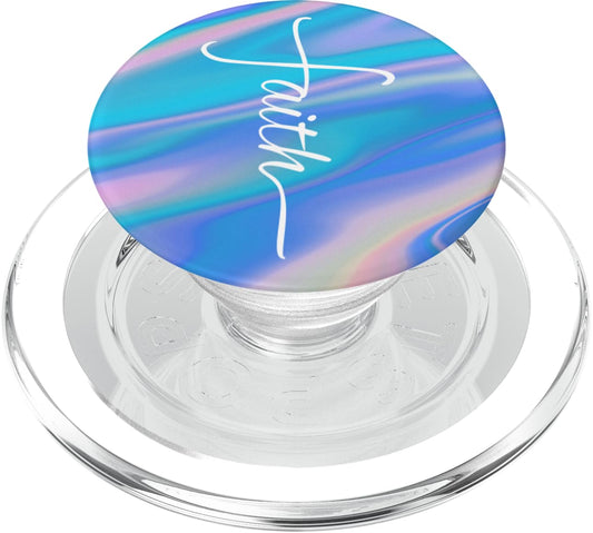 Faith Cross Tatoo Style Christian Bible Verse Based PopSockets PopGrip: Swappable Grip for Phones & Tablets PopSockets PopGrip for MagSafe
