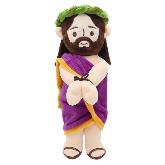 Yelakey Jesus Plush Jesus Stuffed Doll Christian Savior Plush Toys Party Favors for Boys and Grils